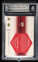 1999 SPX Michael Jordan Winning Materials Game Worn Materials #WM1 BGS 9 0017129562