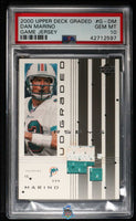 2000 Upper Deck Graded Dan Marino Game Jersey #G-DM PSA 10 42712597