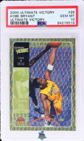 2000 Kobe Bryant PSA 10 UD Ultimate Victory Ultimate Victory Edition #26 1/25
