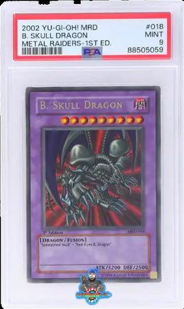 2002 Yu-Gi-Oh Metal Raiders 1st Edition B. Skull Dragon Ur #MRD18 PSA 8 88505059