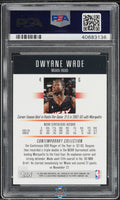 2003 Dwayne Wade PSA 10 Topps Contemporary Collection #4