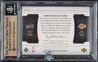 2004 Exquisite Collection Dual LeBron James Kobe Bryant PATCH 7 of 10 #JB BGS 9.5 0012623348