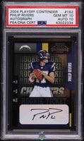 2004 Philip Rivers PSA 10 10 Playoff Contenders Auto #162