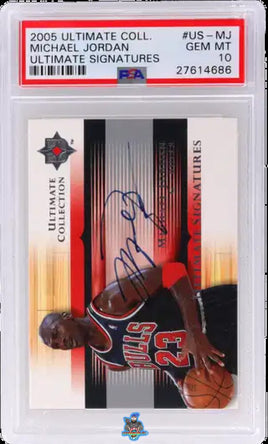 2005 Ultimate Collection Ultimate Signatures Michael Jordan #USMJ PSA 10 27614686