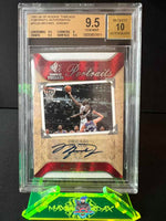 2007 Michael Jordan BGS 9.5 10 U.D. SP Rookie Threads Portraits Auto #POJO