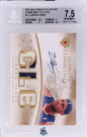 2007 LeBron James BGS 7.5 UD Ult Coll Ultimate Commitment Patch Auto #UCLJ 7/10