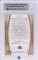 2007 LeBron James BGS 7.5 UD Ult Coll Ultimate Commitment Patch Auto #UCLJ 7/10