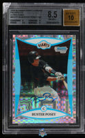 2008 Buster Posey BGS 8.5 10 Bowman Chrome Xfractor Auto #BDPP128 /225