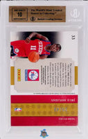 2009 Jrue Holiday BGS 9.5 10 National Treasures NBA Gear Dual Prime Auto #33 /49