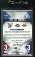 2009 SP Game Used Edition Kobe Bryant LeBron James Kevin Durant Game Used Jersey #3S-BJD 55 of 299 UG