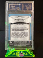 2010 Mike Trout PSA 9 Bowman Platinum Auto Refractor #BPAMT