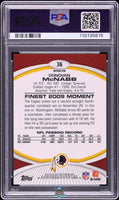 2010 Donovan McNabb PSA 9 Topps Finest Superfractor #36 1/1