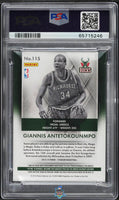 2013 Giannis Antetokounmpo PSA 9 Titanium Titanium 22 #115 /22