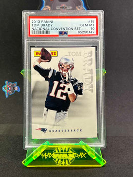 2013 Panini Tom Brady National Convention Set #15 PSA 10 65258142