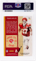 2013 Travis Kelce PSA 9 Contenders Left Hand In Auto Playoff Ticket #187 /99