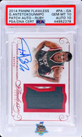 2014 Panini Flawless Patch Autograph Ruby Giannis Antetokounmpo #31 PSA 10 Auto 10 44882378