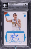 2015 Panini Flawless Premium Ink Sapphire Nikola Jokic ROOKIE AUTO 5 of 10 BGS 8.5 0015262849