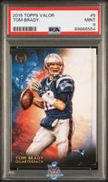 2015 Tom Brady PSA 9 Topps Valor #5