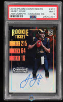 2016 Jared Goff PSA 9 Contenders Rookite Ticket Cracked Ice Auto #301 /24