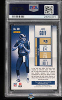 2016 Jared Goff PSA 9 Contenders Rookite Ticket Cracked Ice Auto #301 /24