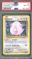 2016 Pokemon XY Evolutions Chansey - Holo #70 PSA 8 65170228