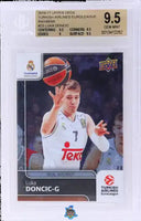 2016 Luka Doncic BGS 9.5 Upper Deck Turkish Air Euroleague Rainbow #23
