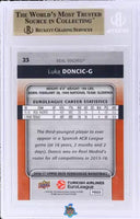 2016 Luka Doncic BGS 9.5 Upper Deck Turkish Air Euroleague Rainbow #23