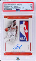 2016 Marquese Chriss PSA 5 National Treasures Logoman Autograph #139 1/1