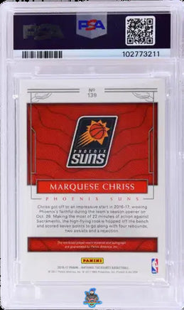 2016 Marquese Chriss PSA 5 National Treasures Logoman Autograph #139 1/1