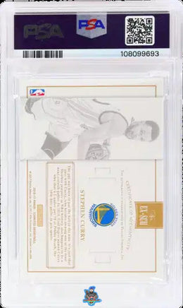 2016 Stephen Curry PSA 7 8 Flawless Excellence Signature Ruby #SCU 6/15