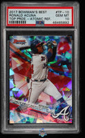 2017 Ronald Acuna Jr. PSA 10 Bowman's Best Top Pros Atomic Refractor #TP10