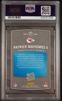 2017 Patrick Mahomes PSA 10 Donruss #327