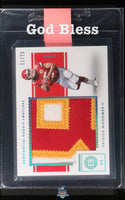 2017 Patrick Mahomes Raw Encased Substantial Rookie Swatches #33 /25