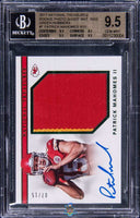 2017 Patrick Mahomes BGS 9.5 10 National Treasures Rookie Mat Auto Green 7/15