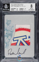 2017 Panini Preferred Printing Plate Patrick Mahomes RC PATCH AUTO 1/1 #78 BGS 8 0013498237