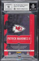 2017 Panini Preferred Printing Plate Patrick Mahomes RC PATCH AUTO 1/1 #78 BGS 8 0013498237