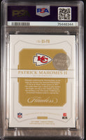 2017 Panini Flawless Patrick Mahomes Rookie Signature Whilte Box #RS-PM 1 of 1 PSA 8 Auto 10 75446344