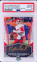 2017 Panini Instant Access Autograph Patrick Mahomes #IAPM1 of 25 PSA 10 85255860