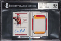 2017 Panini National Treasures Patrick Mahomes Rookie Patch Auto #RJB-PM 13 of 99 BGS 9.5 Auto 10 0011760598