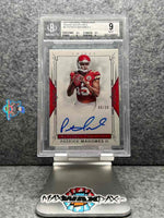 2017 Panini National Treasures Patrick Mahomes Rookie Signatures #5 BGS 9 Auto 10 0011288657