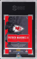 2017 Panini Preferred Patrick Mahomes Jumbo Rookie Patch Auto #78 33 of 99 SGC 7 3368982