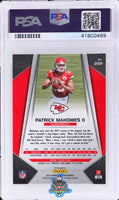 2017 Panini Prizm Silver Prizm Patrick Mahomes II #269 PSA 10 41800489