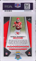 2017 Panini Prizm Silver Prizm Patrick Mahomes II #269 PSA 10 42630536