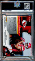 2017 Panini Spectra Patrick Mahomes RPA Swoosh #204 1 of 1 PSA 9 42211292