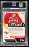 2017 Patrick Mahomes PSA 8 Unparalleled Rookie Stitches Orange Patch #RSPM /49