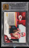 2017 Patrick Mahomes BGS 9 10 Spectra Rookie Patch Auto Neon Blue #204 /75