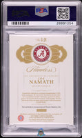 2017 Joe Namath PSA 10 Flawless Collegiate Sapphire #GJN 6/10