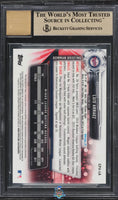 2017 Luis Arraez BGS 9.5 10 Bowman Chrome Pros Auto Orange Refractor 13/25