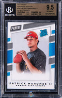 2017 Patrick Mahomes BGS 9.5 Personal Edition Rated Rookie - No Auto #PM