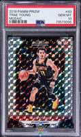 2018-19 Panini Prizm Mosaic #93 Trae Young Rookie Card - PSA 10 73573096